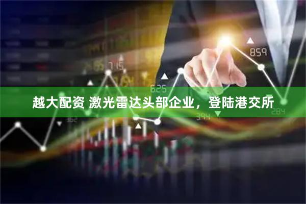 越大配资 激光雷达头部企业，登陆港交所