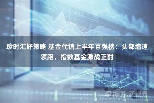 珍时汇好策略 基金代销上半年百强榜：头部增速领跑，指数基金激战正酣